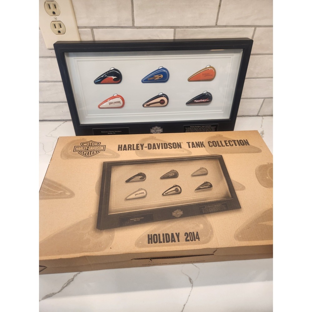 Harley Davidson 2014 Holiday Tank‎ Collection With Box Hannum's Media, PA